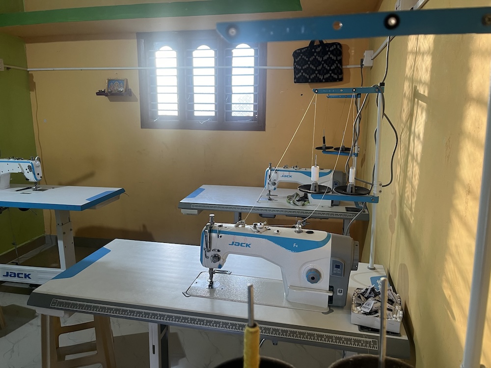 At-the-family-site-2-work-tables-with-laptop-bag